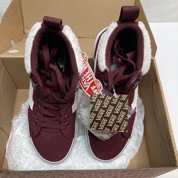 Vans Women’s Filmore Hi Vansgu Suede Shoe, VN0A5HYVU0W, Port Royale, 7.5 8 NIB - Picture 10 of 12